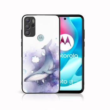 MY ART Silikónový obal Motorola Moto G60s WHALE (242)