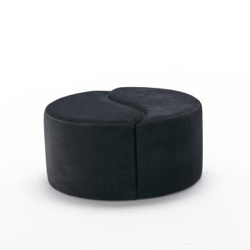 Stolička Alis Pouf Black