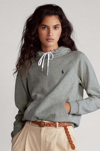 Mikina Polo Ralph Lauren dámska, šedá farba, melanžová, 211794394003