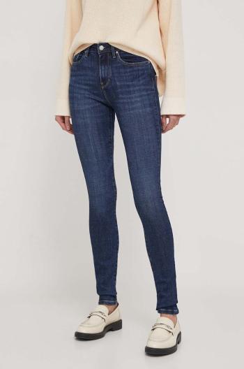 Rifle Tommy Hilfiger dámske, tmavomodrá farba, WW0WW40638