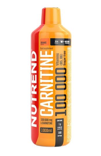 NUTREND Carnitine 100000 mg L-Carnitine, višňa 1000 ml