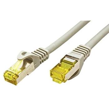 OEM S/FTP patchkabel Cat 7, s konektormi RJ45, LSOH, 0,25 m, sivý (21.92.2559)