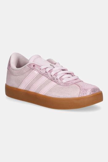 Detské tenisky adidas VL COURT 3.0 ružová farba, JS3484