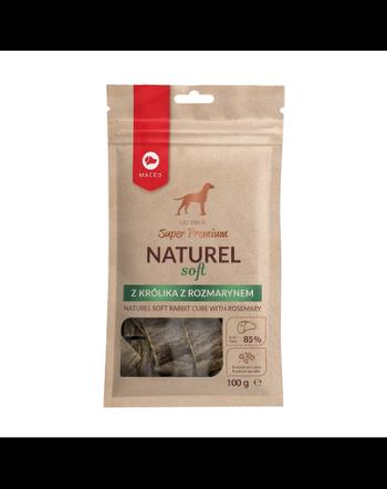 MACED Super Premium Naturel Soft recompense caini cu iepure si rozmarin 100g