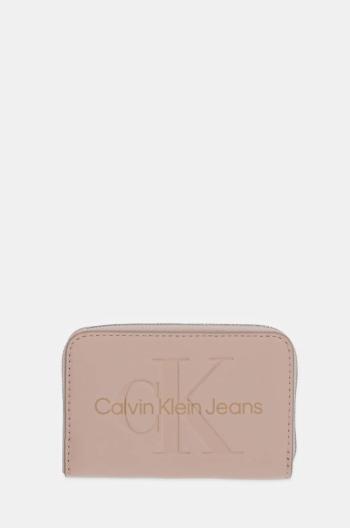 Peňaženka Calvin Klein Jeans dámska, čierna farba, K60K612255