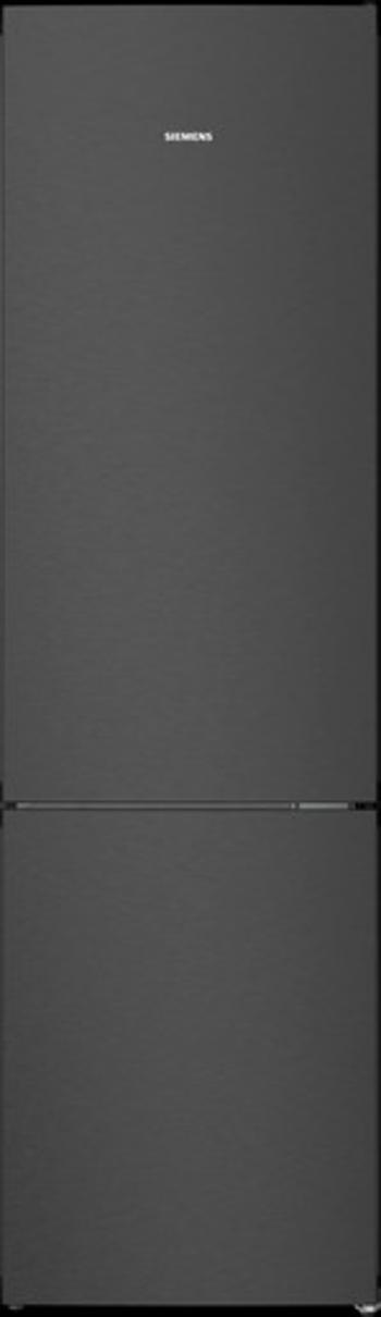 Siemens iQ300 Voľne stojaca chladnička s mrazničkou dole 203 x 60 cm BlackSteel, Total noFrost KG39N2XAG