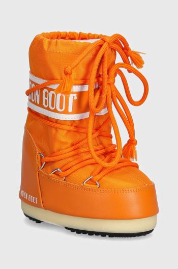 Detské snehule Moon Boot ICON NYLON oranžová farba, 80D1400440