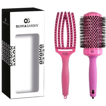 Olivia Garden Hot Pink Set darčeková sada pre tepelnú úpravu vlasov