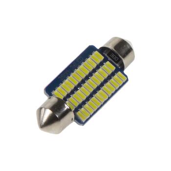 Autožiarovka LED SUFIT(39mm) 12V 36LED/4014SMD CARCLEVER