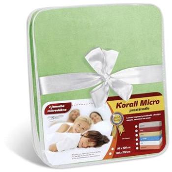 Bellatex Korall micro – 180 × 200 cm – svetlozelená (741)