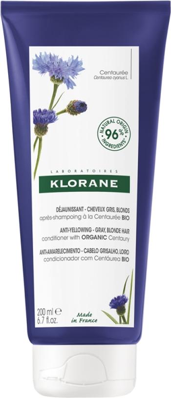 Klorane Kondicionér neutralizujúci žlté tóny Bio Nevädza (Conditioner) 200 ml