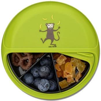 Carl Oscar SnackDISK – detský desiatový disk, limetkový (108401)