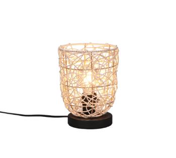 Stolová lampa Reality Lovis prírodná R51141036