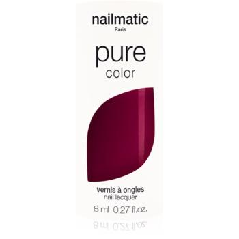 Nailmatic Pure Color lak na nehty FAYE-Bordeaux Red 8 ml