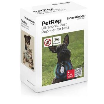 InnovaGoods PetRep ultrazvukový antiparazitný obojok pre maznáčikov (8435527817602)