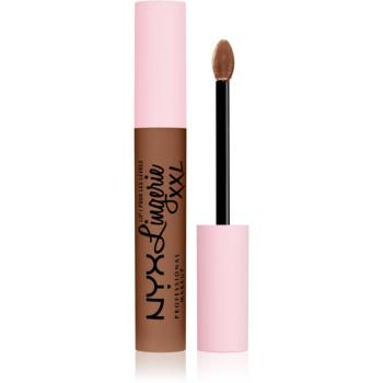 NYX Professional Makeup Lip Lingerie XXL tekutý rúž s matným finišom odtieň 29 - Hot Caramelo 4 ml