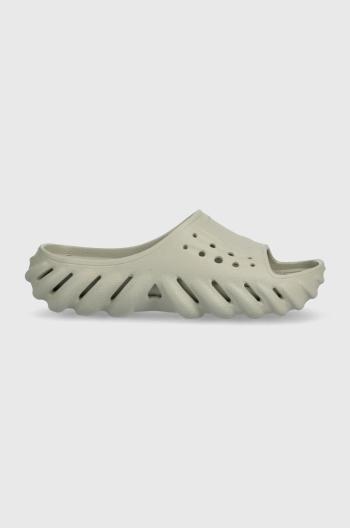 Šľapky Crocs Echo Slide dámske, sivá farba, 208170