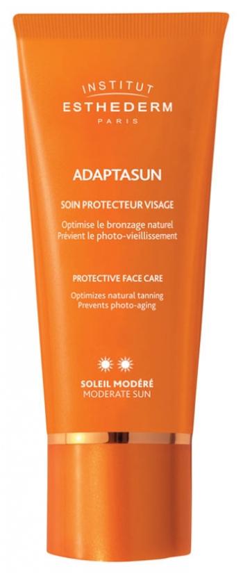 Institut Esthederm Ochranný krém na tvár so strednou ochranou Adaptasun Moderate Sun ( Protective Face Care ) 50 ml