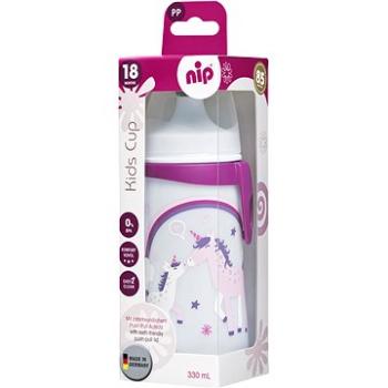 Nip Kids cup s náustkom 330 ml dievča (4000821350526)