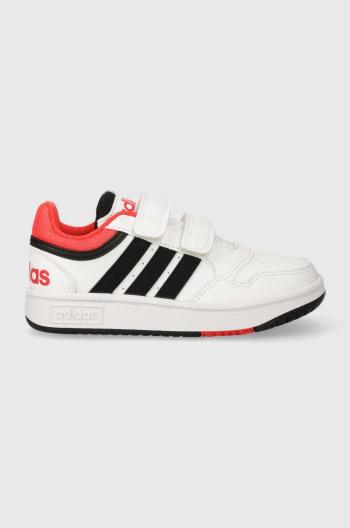 Detské tenisky adidas Originals HOOPS 3.0 CF C biela farba