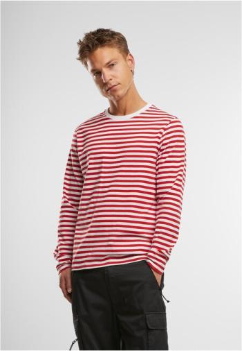 Brandit Jerseyshirt Stripe longsleeve red/white