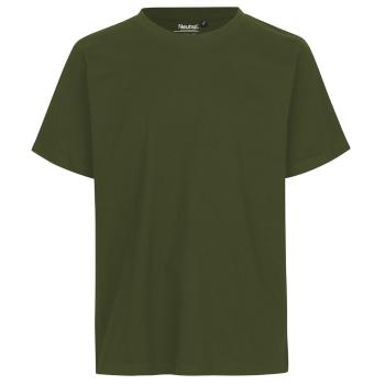 Neutral Tričko z organickej Fairtrade bavlny - Military | XXL