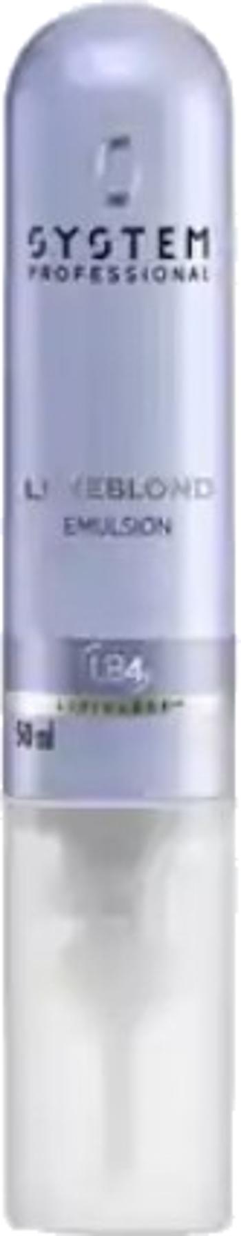 System Professional Rekonštrukčná starostlivosť pre blond vlasy (LuxeBlond Emulsion) 50 ml