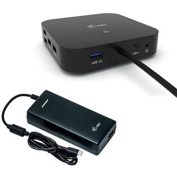 i-tec USB-C Dual Display Docking Station s Power Delivery 100W + napájecí adaptér 112W (C31DUALDPDOCKPD100W)