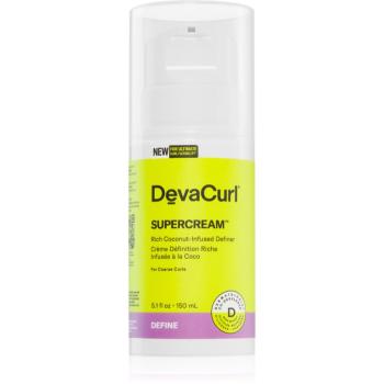 DevaCurl SuperCream hĺbkovo hydratačný krém pre definíciu a tvar 150 ml