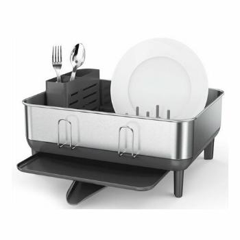 Simplehuman Odkvapkávač na riad, čierna 