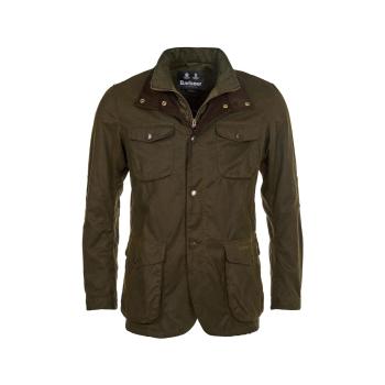 Barbour  Ogston Waxed Cotton Jacket - Olive  Kabáty Zelená