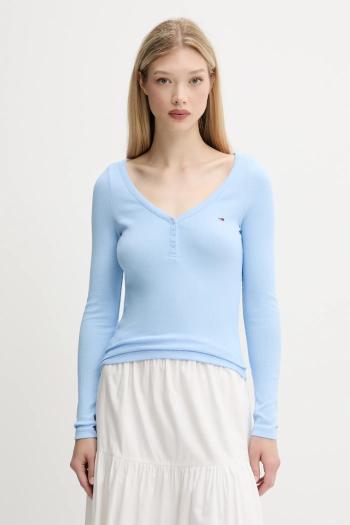 Tričko s dlhým rukávom Tommy Jeans DW0DW20903