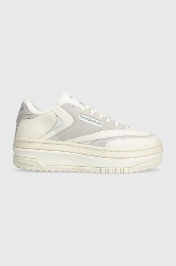 Kožené tenisky Reebok Classic CLUB C béžová farba, 100074260