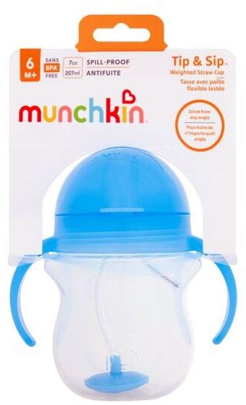 MUNCHKIN Click Lock™ Tip & Sip hrnček modrý 207 ml