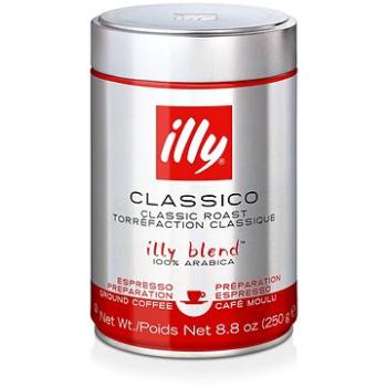 Mletá káva illy 250 g CLASSICO (524N)