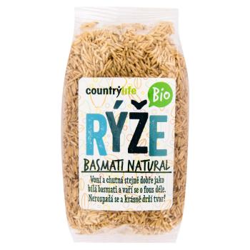 COUNTRY LIFE Ryža basmati natural 500 g BIO