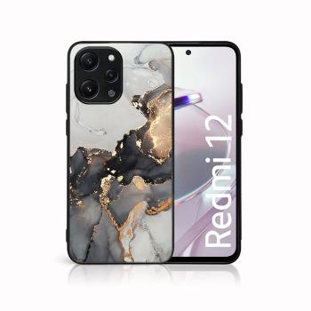 MY ART Ochranný kryt pre Xiaomi Redmi 12 GREY MARBLE (140)