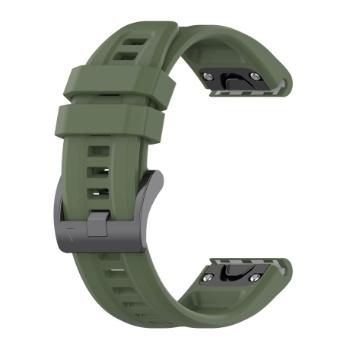 BStrap Silicone Carson remienok na Garmin Fenix 5x / 5x Plus / 6x / 6x Pro / 7x / 8 51mm, army green