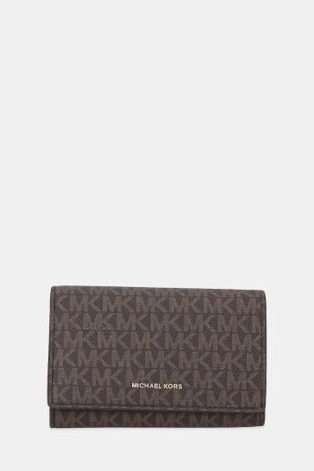 Peňaženka MICHAEL Michael Kors dámska, hnedá farba, 32T5GJ6D9B