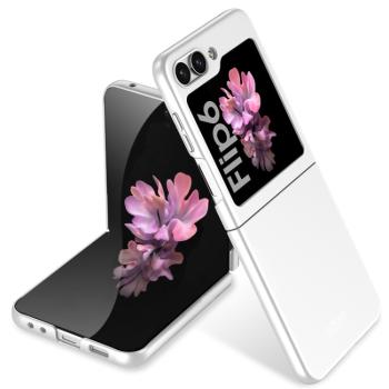 GKK PLASTIC Ochranný kryt pre Samsung Galaxy Z Flip6 5G strieborný