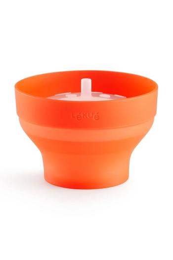 Mini nádoba na popcorn Lekue 2 x 700 ml 2-pak červená farba
