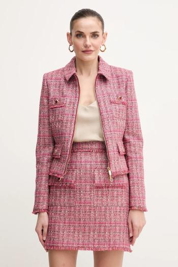 Bunda Marciano Guess CLAUDIA ružová farba, prechodná, 5GGN16 7302A