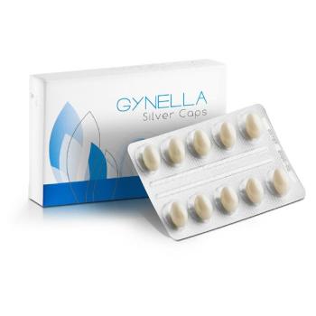 GYNELLA Silver Caps 10 mäkkých vaginálnych kapsúl