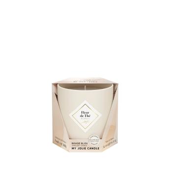 My Jolie Candle Vonná sviečka 36h s náramkom Beige Les Essentielles Čajovníkový kvet 320326