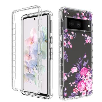 DUAL ART Odolný kryt Google Pixel 7 ROSES