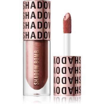 Makeup Revolution Shadow Bomb metalické očné tiene odtieň Smitten Rose Gold 4,6 ml