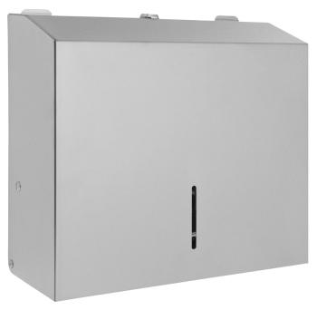 SAPHO - Zásobník na papierové uteráky 270x265x115, nerez mat XP052