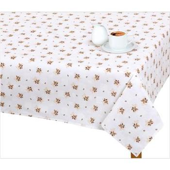 Bellatex Obrus ADÉLA – 70 × 70 cm – béžová kytička (5536)