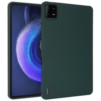 RUBBER Ochranný kryt pre Xiaomi Pad 6 / Pad 6 Pro tmavozelený