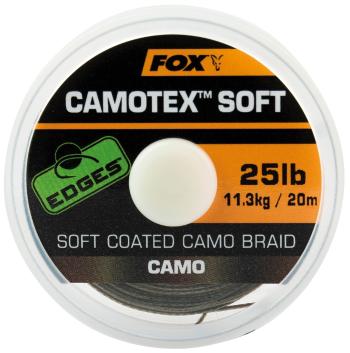 Fox náväzcová šnúrka edges camotex soft 20 m-priemer 25 lb / nosnosť 11,3 kg